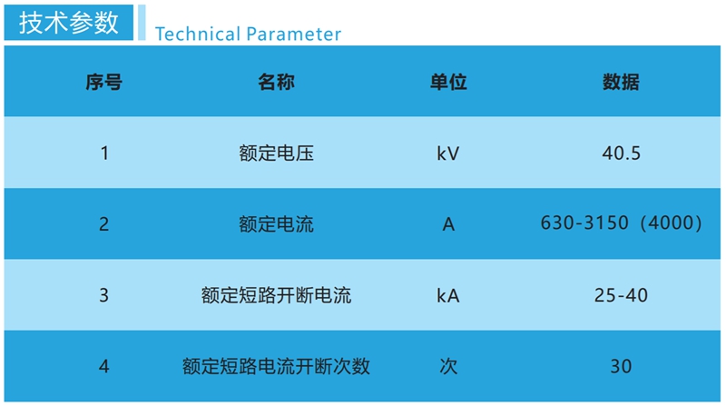 HV-40.5真空断路器